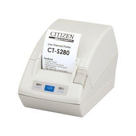 Citizen CT-S280, RS232, 8 puntos/mm (203dpi), blanco-CTS280RSEWH