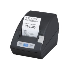 Citizen CT-S280, USB, 8 puntos/mm (203dpi), negro-CTS280UBEBK