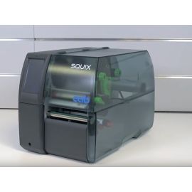 CAB SQUIX 4.3, 203 dpi, tear-off edge, LAN, serial, USB, WLAN, LCD, Flathead-5977014