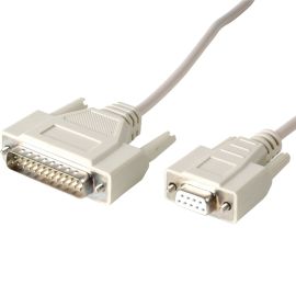 RS 232 printer cable white-DK234WE15