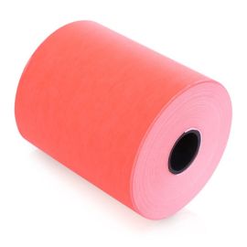Rollo de papel para tiques, Papel térmico, 50mm, rojo-56176-20001