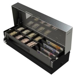 APG ECD460 Cash Drawer con tapa abatible-BYPOS-7394