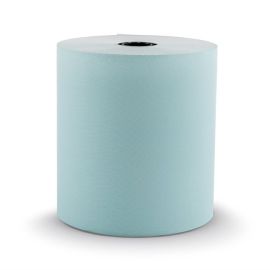 Blue4est Rollo de papel para tiques, Papel térmico, 80mm, Longlife, azul claro-55080-70242