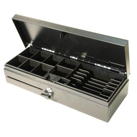 BYPOS Flip-Top Manual Push Button Cash Drawer-BYPOS-1591