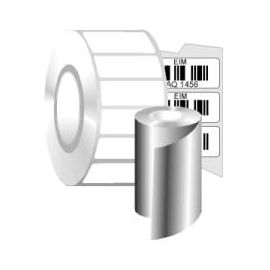 Zebra 8000T Cryocool polipropileno etiket Kern 25mm-BYPOS-3186
