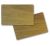 BYPOS Plastic Card, 500 Pcs., wood look