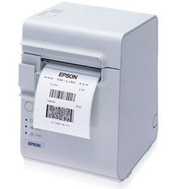 Epson TM-L90LF, 8 dots/mm (203 dpi), linerless, USB, white-C31C412615
