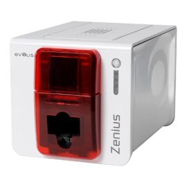 Evolis Zenius Classic, unilateral, 12 puntos/mm (300dpi), USB, rojo-ZN1U0000RS